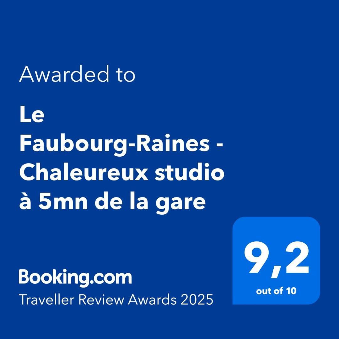 Le Faubourg-Raines - Chaleureux Studio A 5Mn De La Gare ディジョン エクステリア 写真